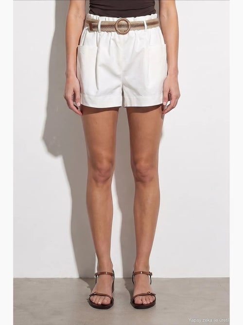Short en coton et élasthanne dilvin - Kiabi Short en coton et élasthanne dilvin - Kiabi