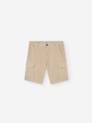 Short en Coton et Lin