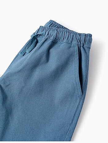 Short en Coton et Lin