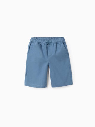 Short en Coton et Lin