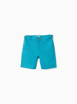 Short en Coton et Lin