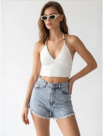 Short en coton mixray
