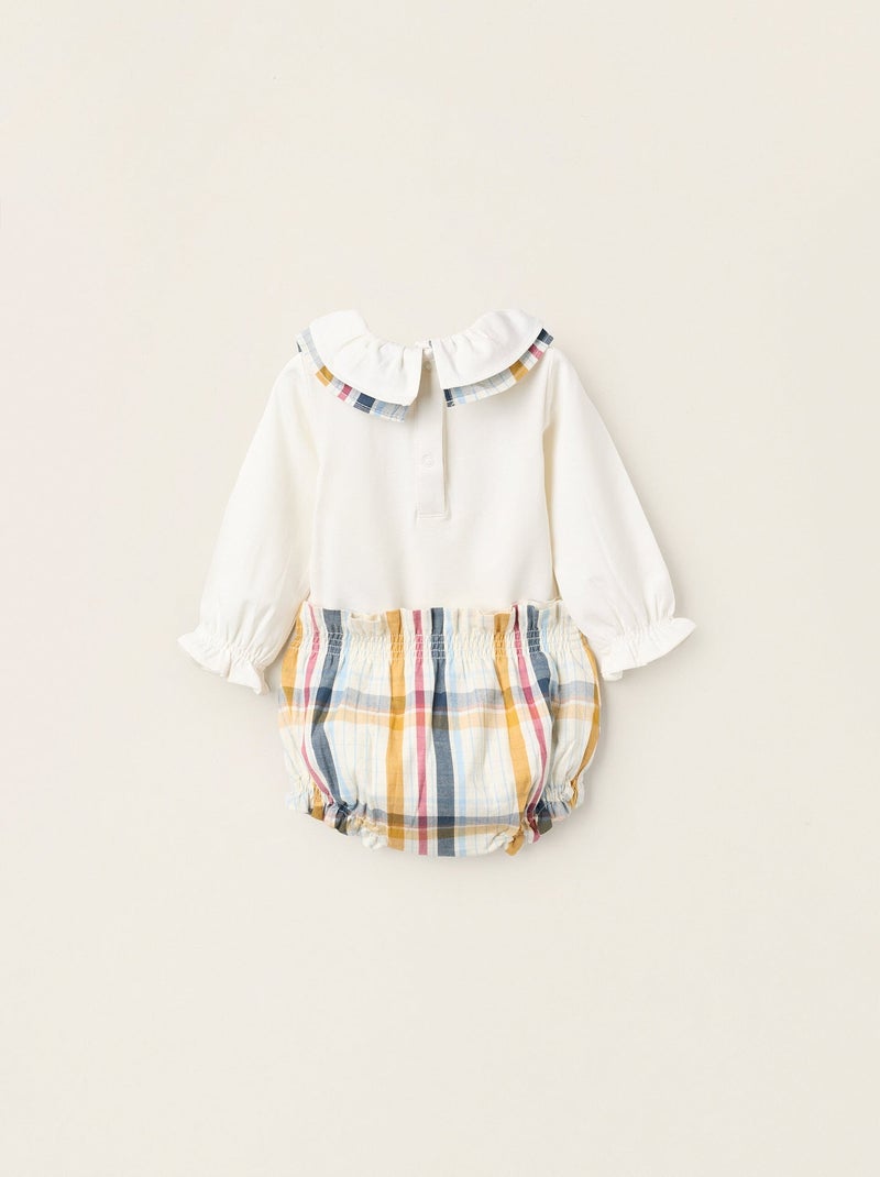Short en Coton Slub Gris foncé - Kiabi