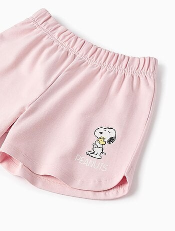 Short en Coton Snoopy