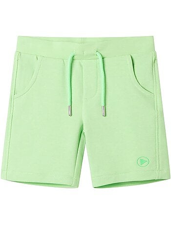 Short en coton stretch à taille à cordon - vidaxl
