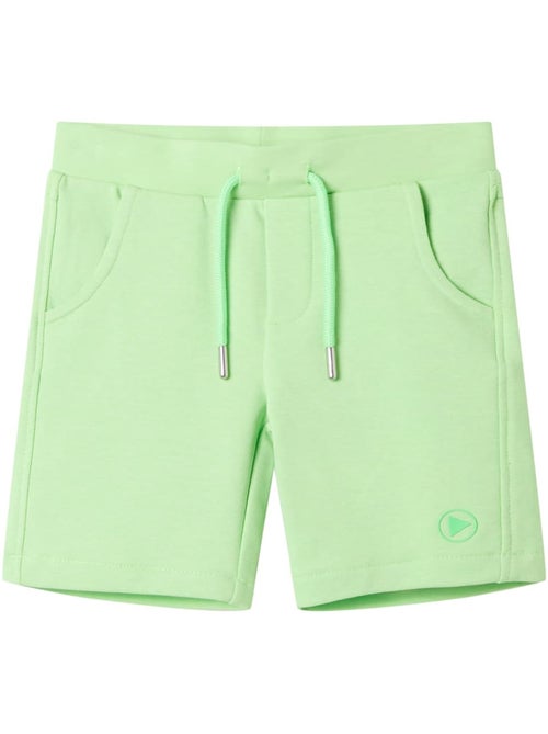 Short en coton stretch à taille à cordon - vidaxl - Kiabi