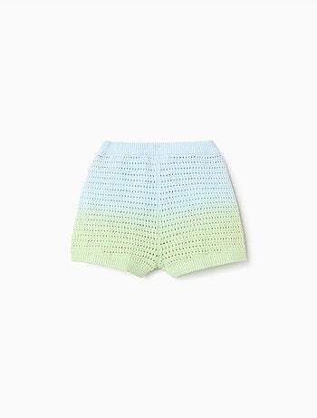 Short en croché avec effet dégradé