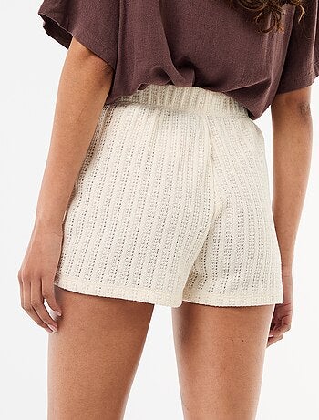 Short en crochet