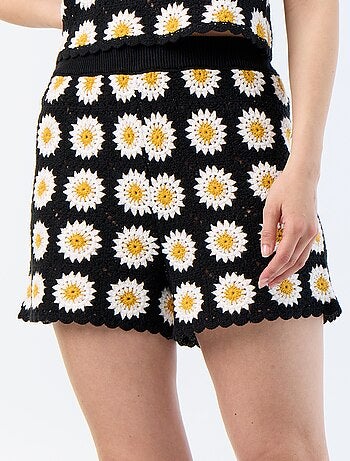 Short en crochet