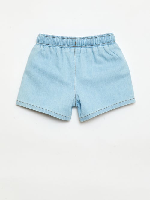 Short en denim avec 2 grandes poches - Kiabi