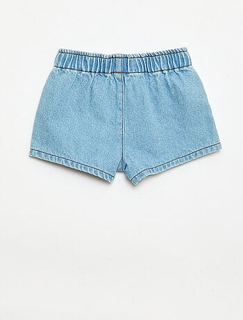 Short en denim