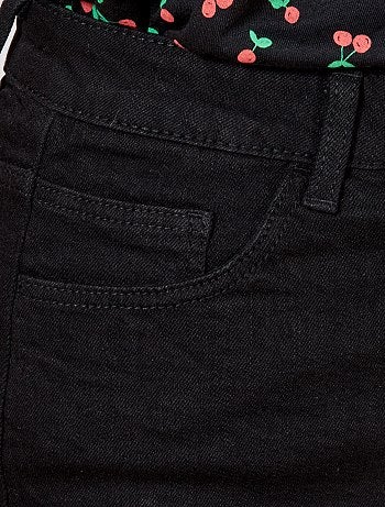 Short en denim en coton bio - Kiabi