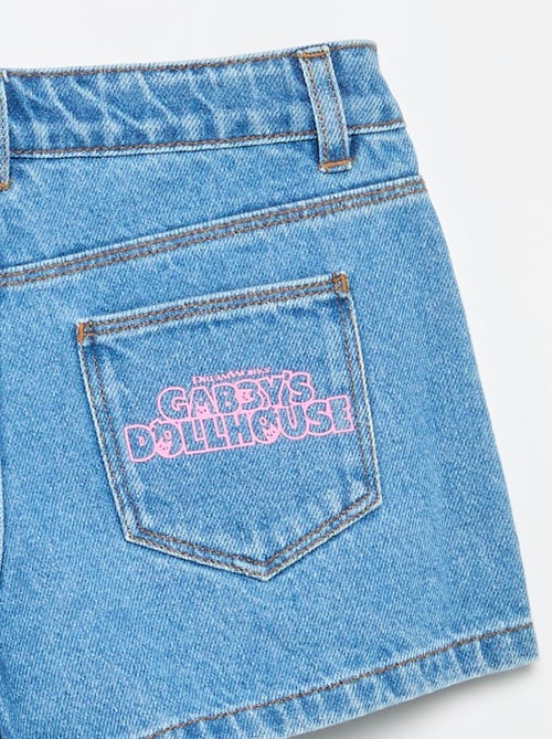 Short en denim 'Gabby et la maison magique' - Kiabi