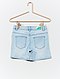     Short en denim imprimé vue 3
