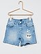     Short en denim imprimé vue 1
