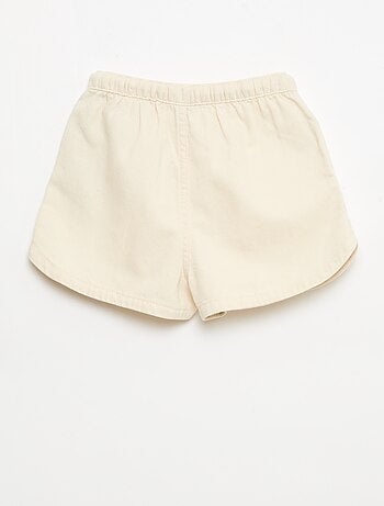 Short en denim léger