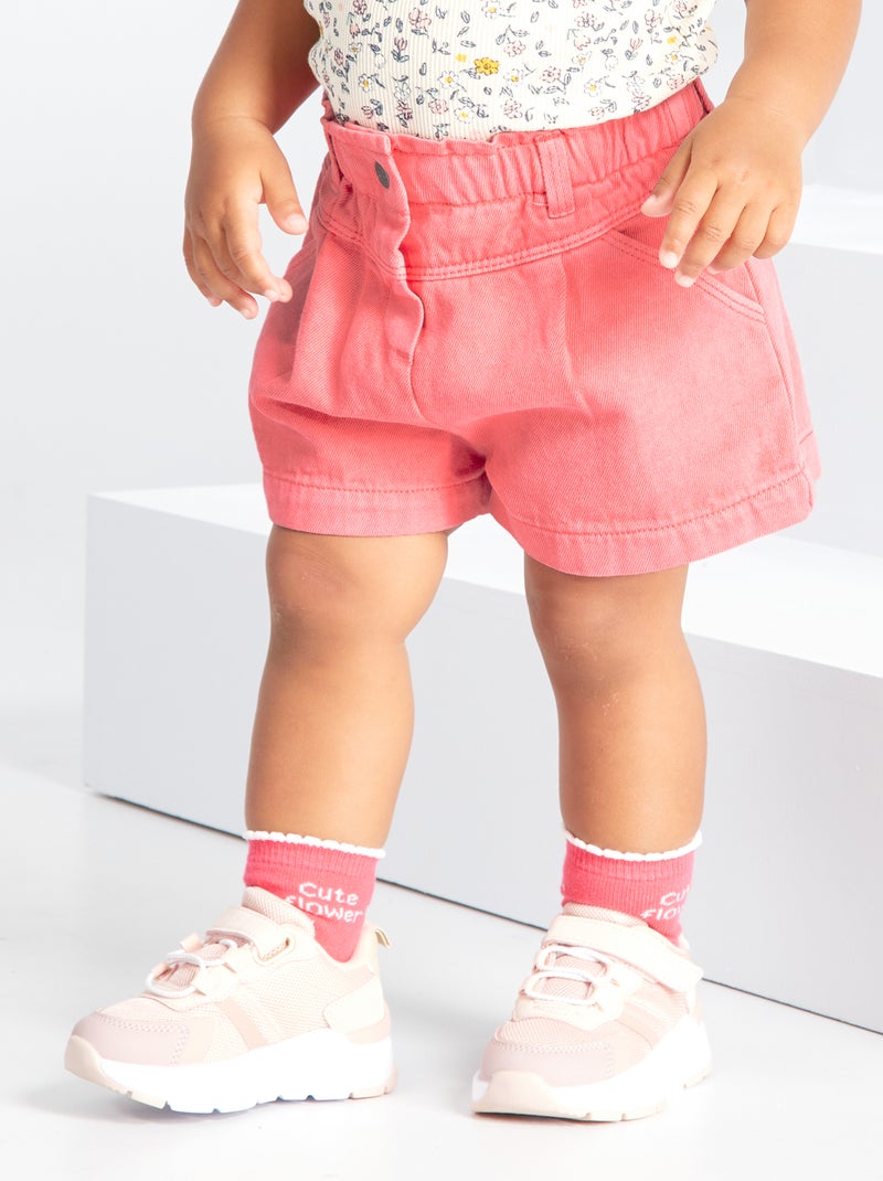 Short en denim Rose - Kiabi
