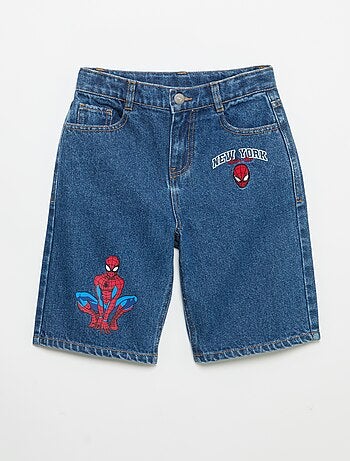 Short en denim 'Spider-man'