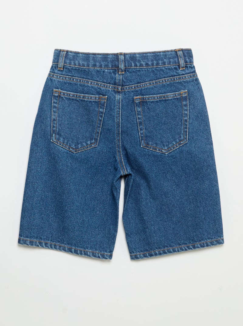 Short en denim 'Spider-man' Bleu - Kiabi