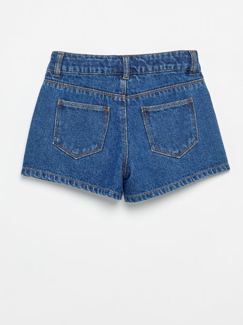 Short en denim 'Stitch' - Kiabi Short en denim 'Stitch' - Kiabi