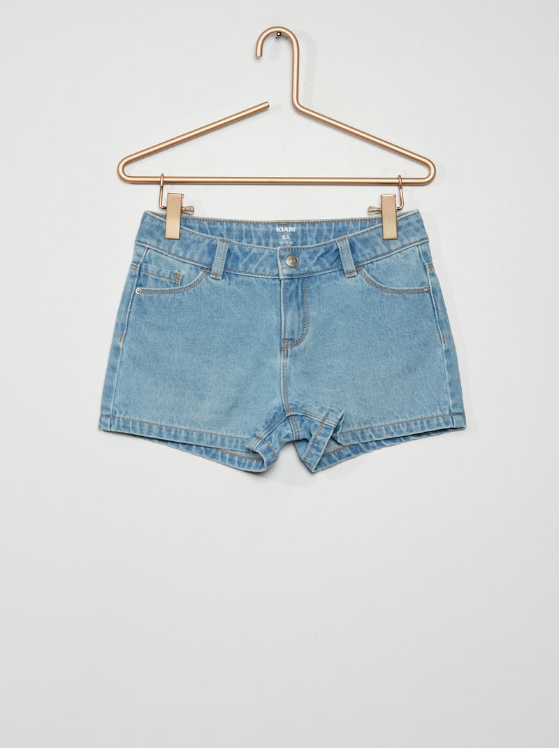 Short en denim triple stone - Kiabi