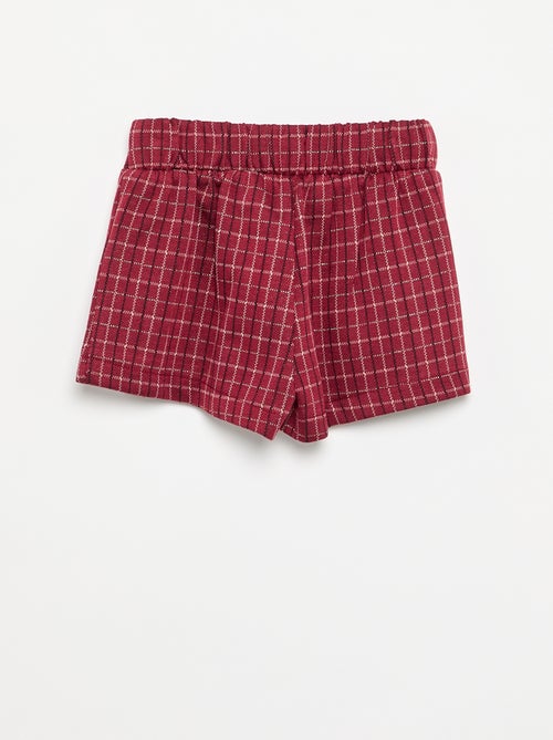 Short en flanelle - Kiabi