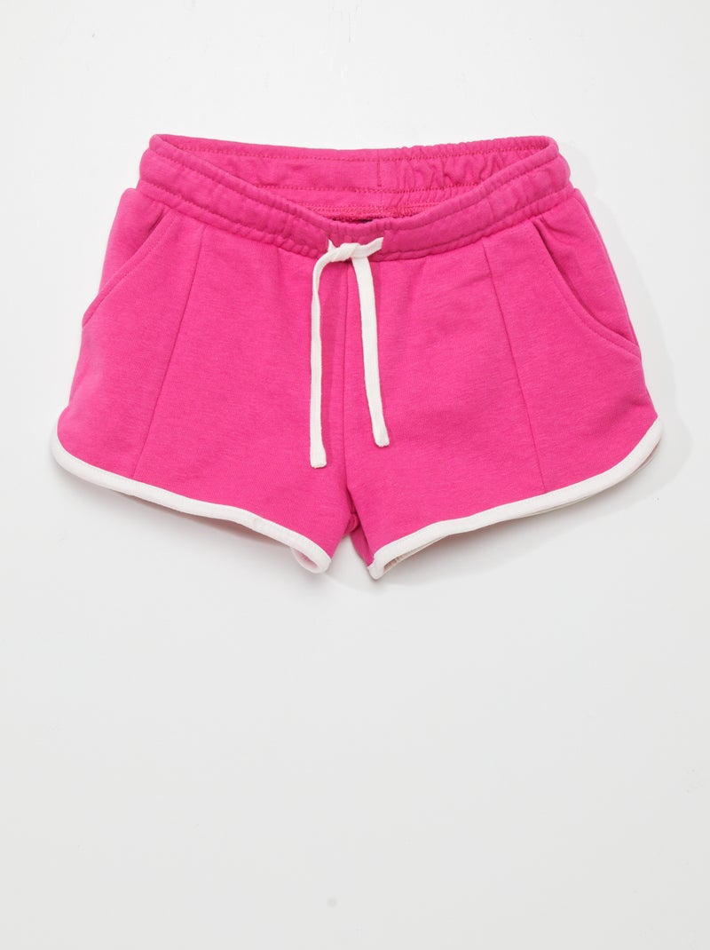 Short en french terry Rose - Kiabi