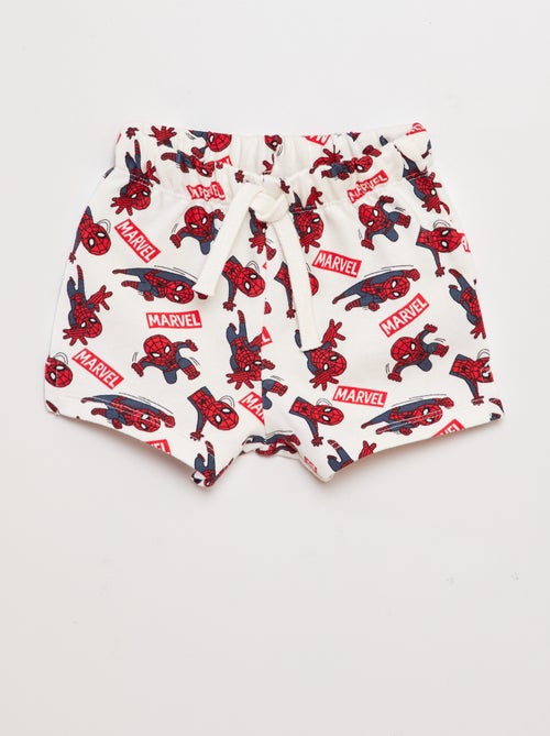 Short en French Terry 'Spider-Man' - Kiabi