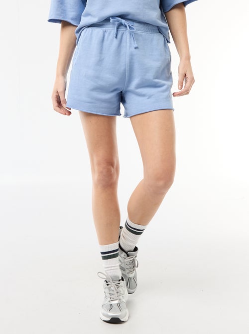 Short en French Terry uni - Kiabi
