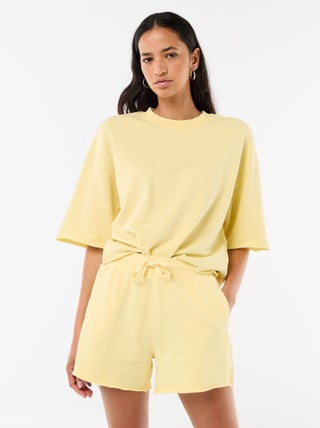 Short en French Terry uni