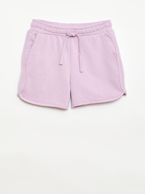 Short en french terry uni - Kiabi