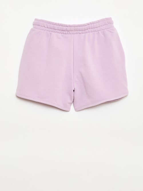 Short en french terry uni - Kiabi