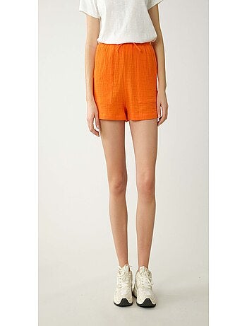 Short en gaze de coton 'Deeluxe'