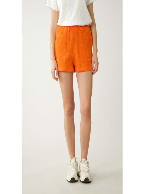 Short en gaze de coton 'Deeluxe' - Kiabi