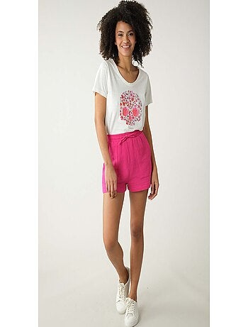 Short en gaze de coton 'Deeluxe'