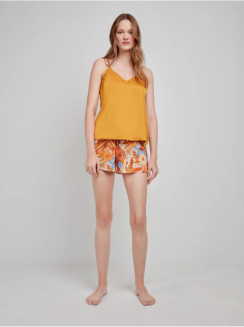 Short en imprimé oriental Multicolore - Kiabi