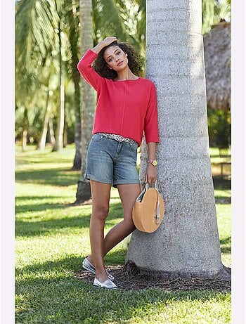 Short en jean - taille standard - helline