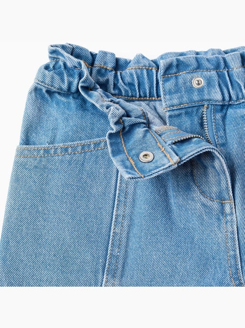 Short en jean à ourlets effilochés - Kiabi