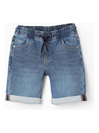 Short en Jean avec Cordon