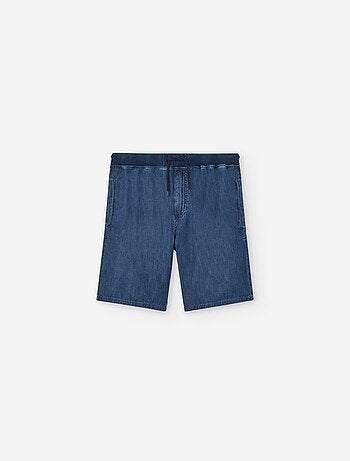 Short en Jean avec Cordon