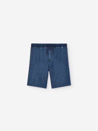 Short en Jean avec Cordon