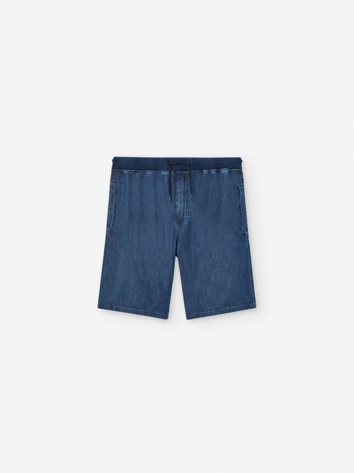 Short en Jean avec Cordon - Kiabi