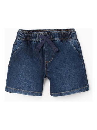 Short en Jean avec Cordon 'Comfort Denim'