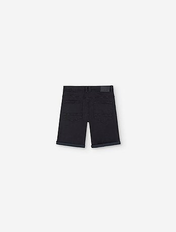 Short en Jean avec Ourlet Plié