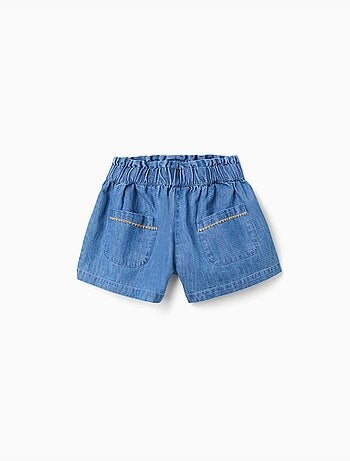 Short en jean avec poches avant