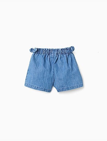 Short en jean avec poches avant