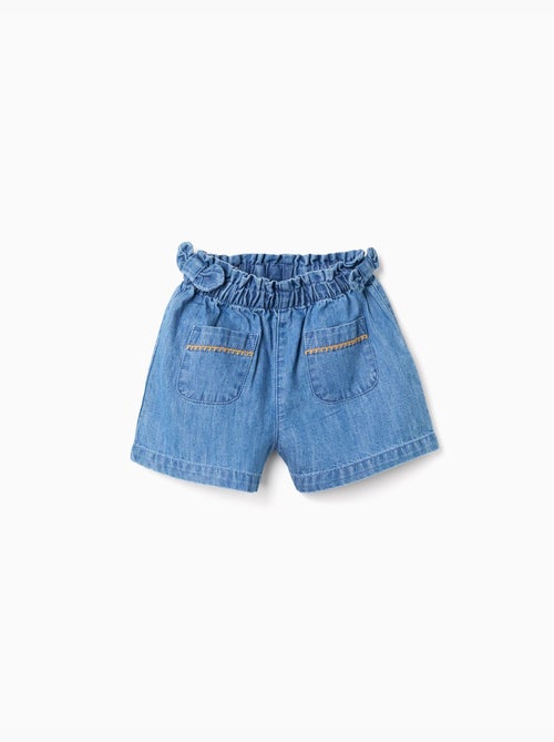 Short en jean avec poches avant - Kiabi