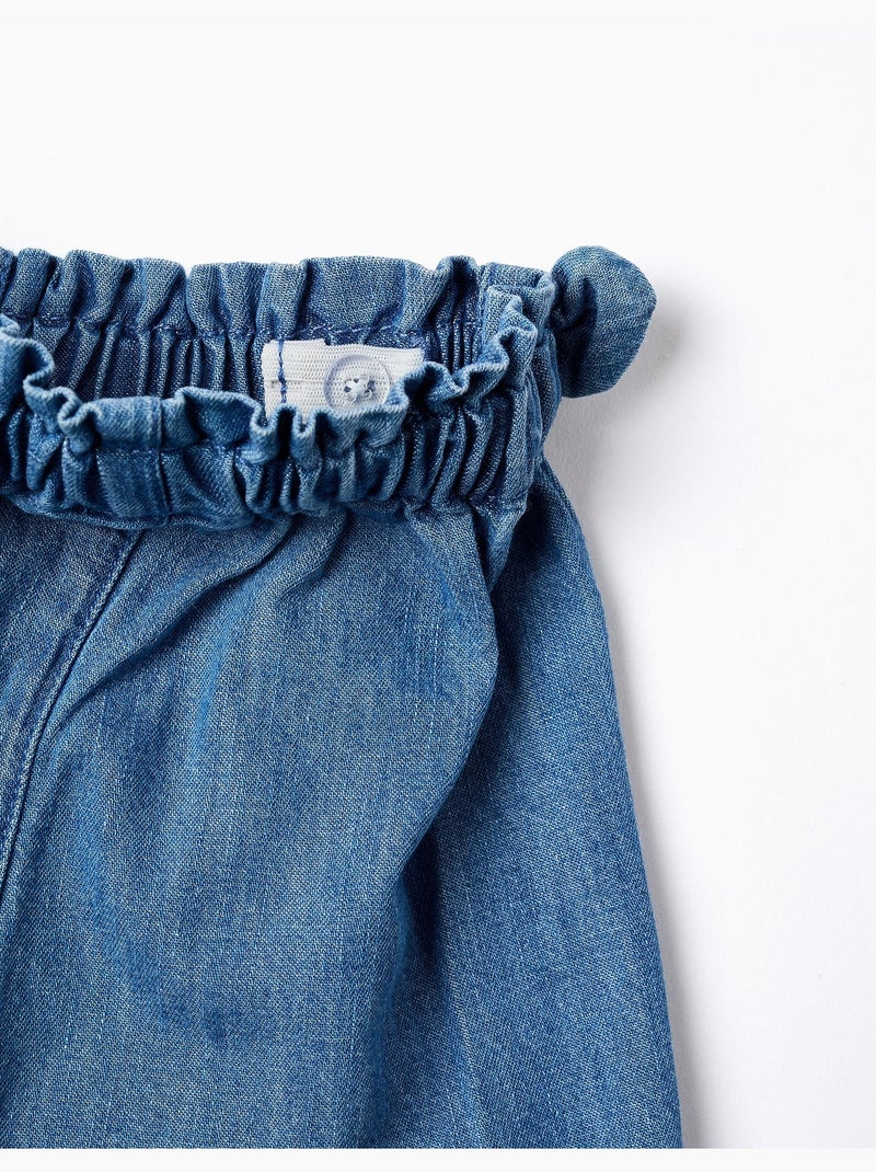 Short en jean avec poches avant Bleu Bleu - Kiabi