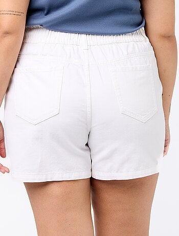 Short en jean avec poches