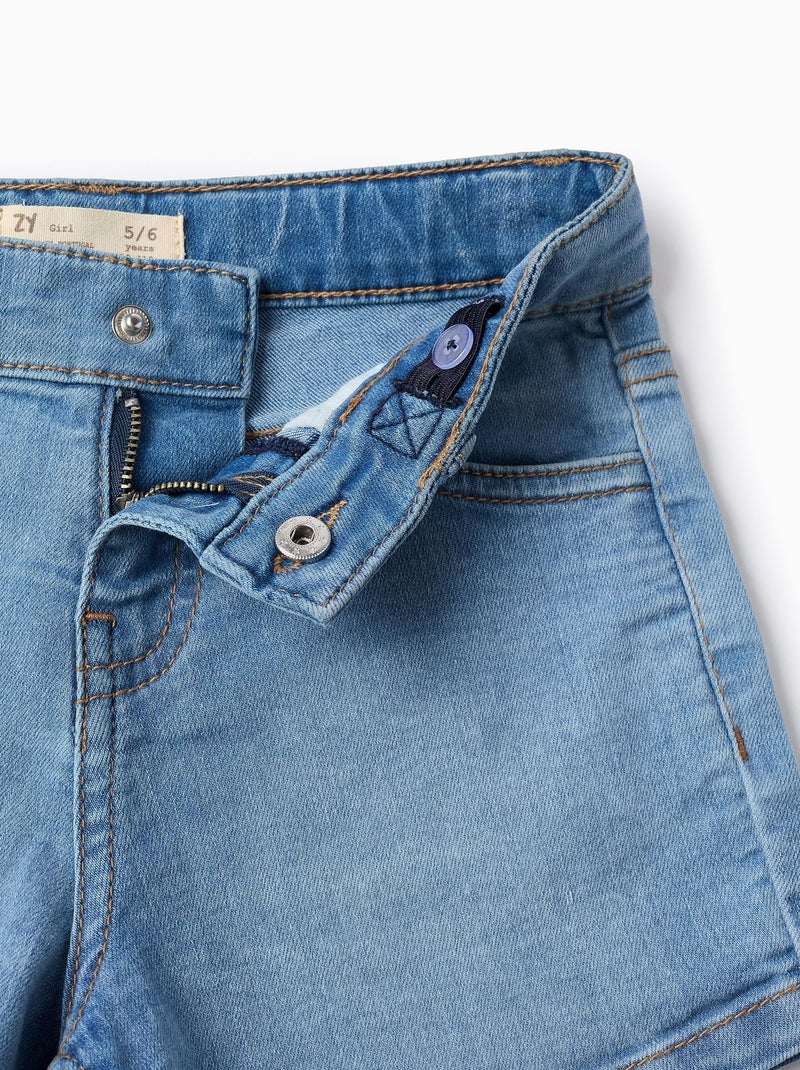 Short en Jean Bleu clair - Kiabi